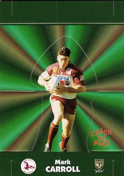 1997 Fatty's Footy Fun Packs - Pop Ups #07 Mark Carroll Front